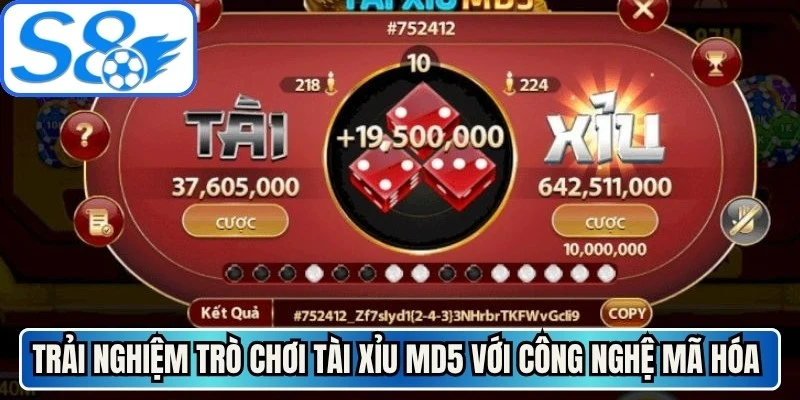 Trải nghiệm trò chơi tài xỉu MD5 với công nghệ mã hóa minh bạch 